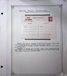 1893-1944, Collection de 58 entiers postaux du Maroc montés sur page, la plupart utilisés, dont cachet "retour à l'expéditeur" nov. 1942 cause débarquement allié, jolie section d'entiers Iris et Pétain avec surtax