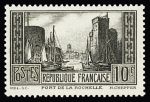 N°261B 10f brun-noir La Rochelle, neuf, **, TB. Signé