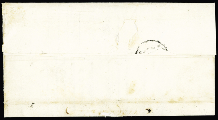 N°6d 1f carmin cerise, rare nuance, bien margé, obl.