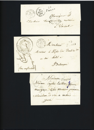 Fuans - 3 cursives "24 Fuans", une seule, une + dateur