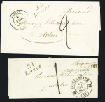 Levier : 5 LST avec cursive "24 Levier", ind 10 chaque. TB