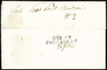 MP "Deb 42 Paimoeuf" (1825), ind 21. Rare et TB