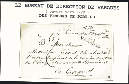 Petite MP "42 Varades" (28 x 8mm - 1813), ind 14. TB