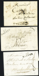 23 plis (lettres classiques et marques postales de