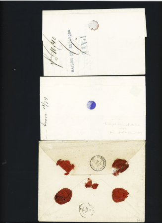Ensemble de 49 lettres avec étoiles de Paris dont pièces intérressantes (petite étoile 7, GC 20, étoile évidée, etc..) très bon début de collection à voir, qualité sélectionnée