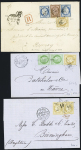 Ensemble de 49 lettres avec étoiles de Paris dont pièces intérressantes (petite étoile 7, GC 20, étoile évidée, etc..) très bon début de collection à voir, qualité sélectionnée