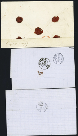 Ensemble de 49 lettres avec étoiles de Paris dont pièces intérressantes (petite étoile 7, GC 20, étoile évidée, etc..) très bon début de collection à voir, qualité sélectionnée