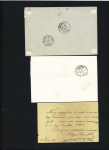 Ensemble de 49 lettres avec étoiles de Paris dont pièces intérressantes (petite étoile 7, GC 20, étoile évidée, etc..) très bon début de collection à voir, qualité sélectionnée