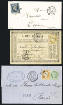 Ensemble de 49 lettres avec étoiles de Paris dont pièces intérressantes (petite étoile 7, GC 20, étoile évidée, etc..) très bon début de collection à voir, qualité sélectionnée