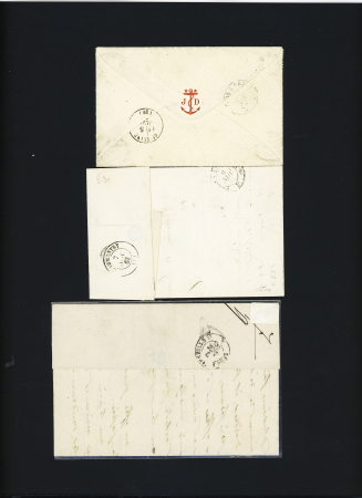 Ensemble de 49 lettres avec étoiles de Paris dont pièces intérressantes (petite étoile 7, GC 20, étoile évidée, etc..) très bon début de collection à voir, qualité sélectionnée