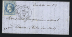LE FULTON n°29 OBL étoile 25 + CAD "Paris R. Serpente"