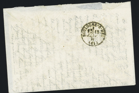 LE DUQUESNE n°37 OBL étoile 3 + CAD "Paris Pl de la