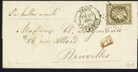 LE LAVOISIER n°30 OBL étoile 4 + CAD "Paris R. d'Enghien"