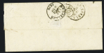 LE LAVOISIER n°30 OBL étoile 4 + CAD "Paris R. d'Enghien"