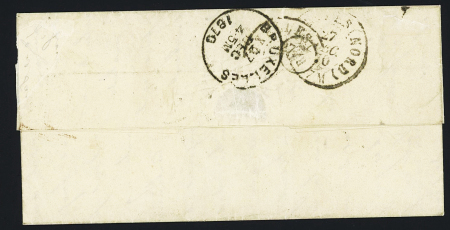 LE LAVOISIER n°30 OBL étoile 4 + CAD "Paris R. d'Enghien"