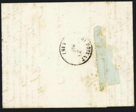 LE PARMENTIER n°37 OBL étoile 35 + CAD "Paris Ministère