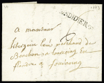SOMME : MP ornée "Montdidier" (L n°5, 1773), ind 29, ex collection Lenain, RR et TB