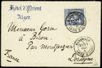POSTE MARITIME - LETTRES AFF. TYPE SAGE N°90 OBL CAD