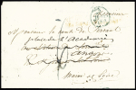 MP noire "Deb 47 St Georges sur Loire" (1831 - 32 x 13mm - ind 20). TB
