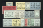 1878-1911, Chiefly used selection on two stockcards