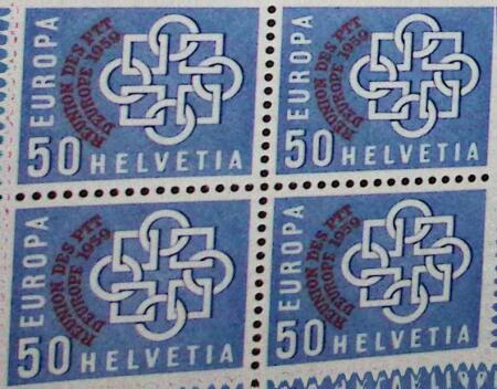 1900-81, Postfrisches Sammlung Schweiz in sechs Steckbüchern,
