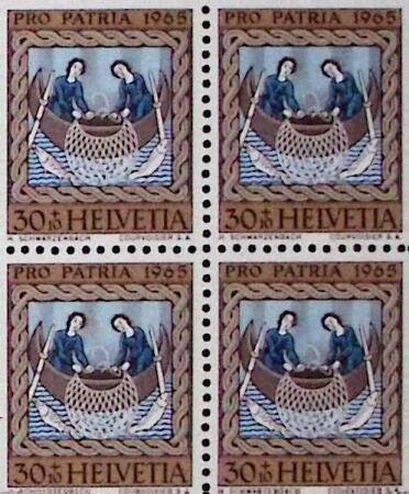 1900-81, Postfrisches Sammlung Schweiz in sechs Steckbüchern,