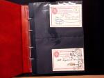 1852-1980, Partie Briefe und Ganzsachen in drei Alben,