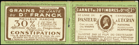 N°159-CA2 (Pasteur à l'écran - S28) surchargé "Annulé"