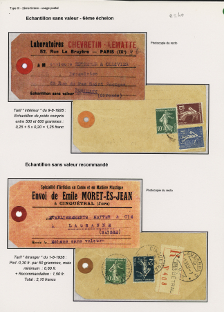 6 plis divers AFF n°159, tarifs intéressants dont n°159 en paire en mixte avec Maroc n°102 + 113 OBL Rabat (1932) avec Daguin sur lettre militaire en FM par avion pour Paris. TB
