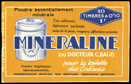 Carnet n°188 C1 Mineraline.TB. Cote 6720€