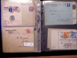 1880-1980, Lot of 100s of covers and cards in five