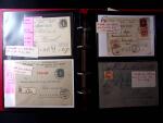 1882-1908 Stehende Helvetia Sammlung auf Austellungsblättern