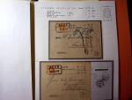 1882-1908 Stehende Helvetia Sammlung auf Austellungsblättern