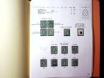 1882-1908 Stehende Helvetia Sammlung auf Austellungsblättern