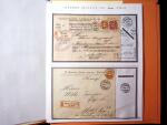 1882-1908 Stehende Helvetia Sammlung auf Austellungsblättern