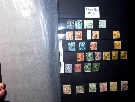 1852-1968, Mint & used collection in one stockbbook