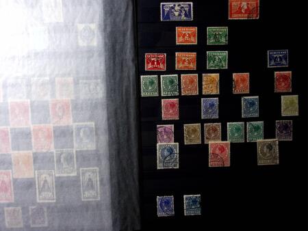 1852-1968, Mint & used collection in one stockbbook