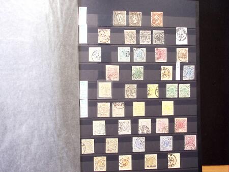 1852-1970, Mint & used collection in three stockbbooks,