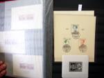 1852-1970, Mint & used collection in three stockbbooks,