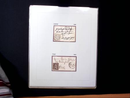 1810-1965, Spezialsammlung "Kleinformatige Briefe",