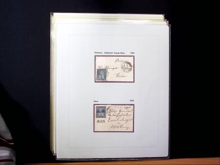 1810-1965, Spezialsammlung "Kleinformatige Briefe",