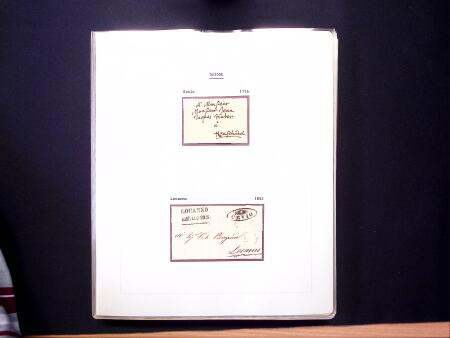 1810-1965, Spezialsammlung "Kleinformatige Briefe",
