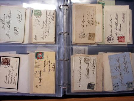 1810-1965, Spezialsammlung "Kleinformatige Briefe",