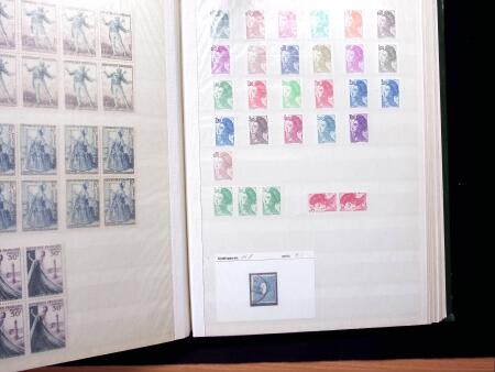 1965-2020env., Grande quantité de neufs en sept classeurs,