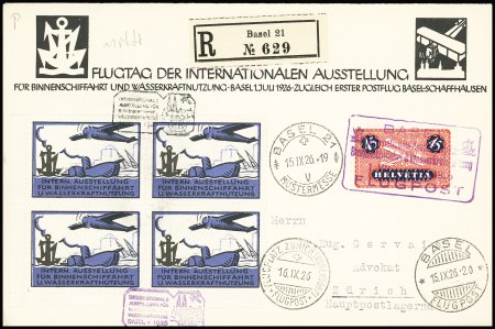 1926 1.Internationalle Binnenschiffahrts Austellung,