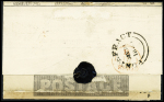 1840 (May 31) 1d Mulready lettersheet, forme 1, stereo
