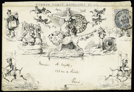 1900 Fores Comic Envelope N°1 reprint by Deraedemaeker