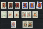 1871-96 Mint & used selection on old-time album page