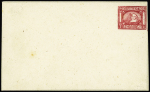 1871 Essay of Penasson, Alexandria, 1pi red vignette