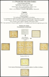 5pa orange study on three exhibition pages three mint